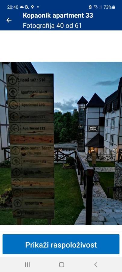Apartman Kraljevi Cardaci Sadikovic Sa Garazom Kopaonik Ngoại thất bức ảnh